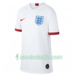 Camisolas de Futebol Inglaterra Equipamento Principal Copa do Mundo Feminino 2019 Manga Curta